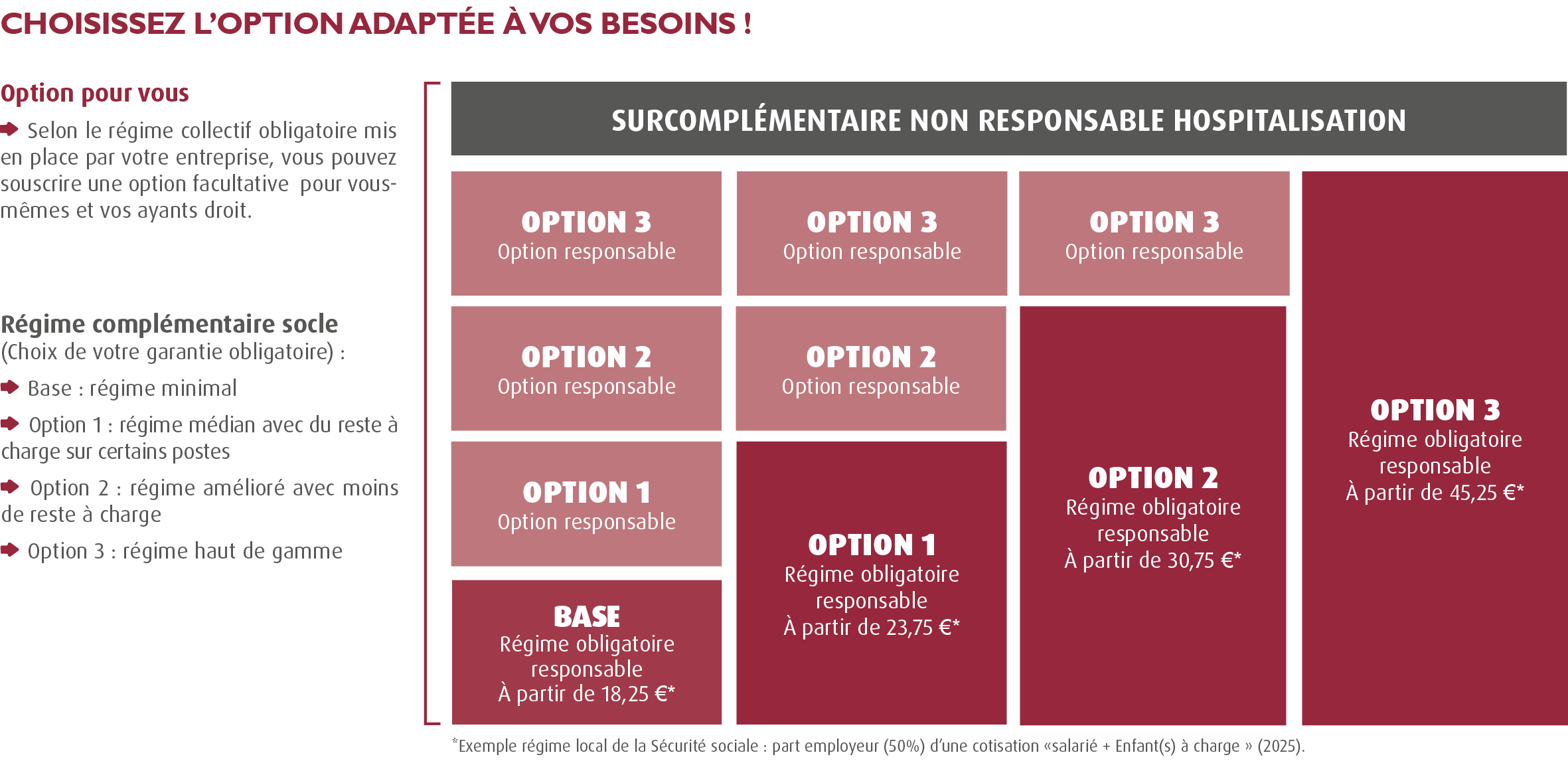 Complémentaire Santé Convention Collective Cabinets d’Etudes et de Conseil / Mutuelle Convention Collective Cabinets d’Etudes et de Conseil / MUTUELLE SYNTEC  - Convention SYNTEC (CCN bureaux d'études techniques, des cabinets d'ingénieurs-conseils et des sociétés de conseils du 15 décembre 1987 - Accord santé convention collective bureaux études cabinets de conseil ingénieurs conseil) 100% santé :  structure régime local de la Sécurité Sociale