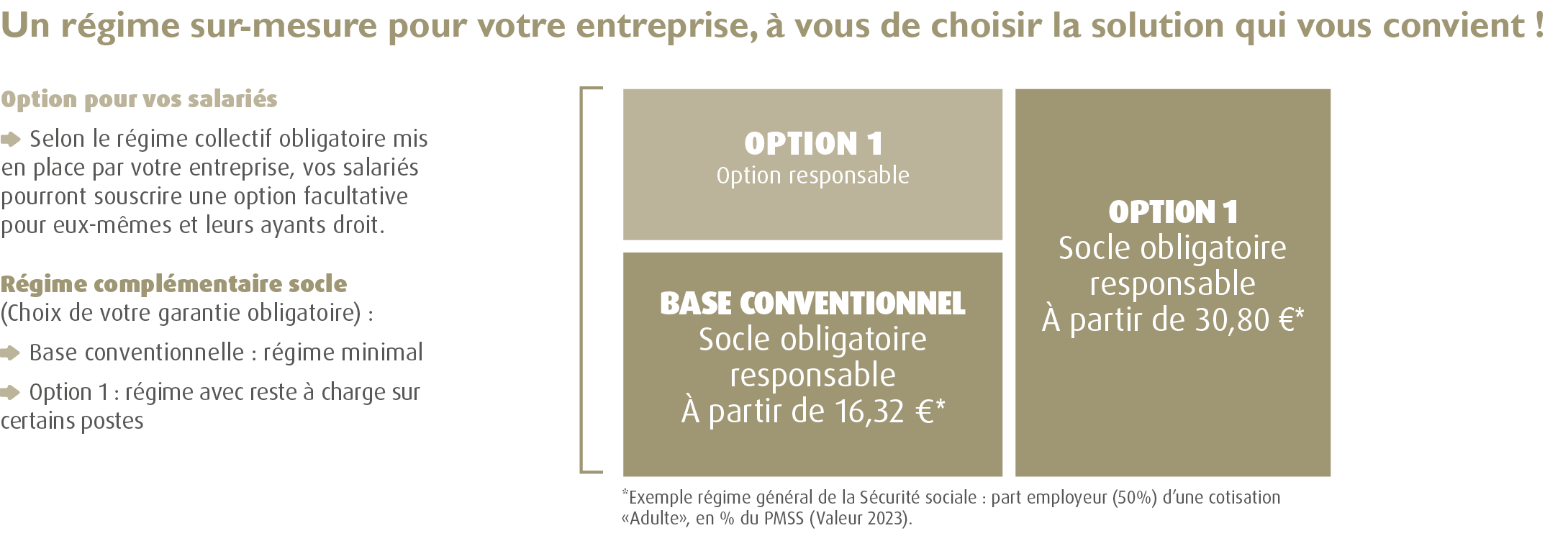 CCN Assainissement Maintenance Industrielle Mutuelle / Branche Assainissement Maintenance Industrielle Mutuelle / Complémentaire Branche Assainissement Maintenance Industrielle / Complémentaire convention collective Assainissement Maintenance Industrielle (Convention Collective Assainissement Accord santé / 100% Santé) : structure
